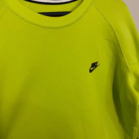 Nike Neon Sweatshirt (Highlighter Yellow) - Picture 3 of 12